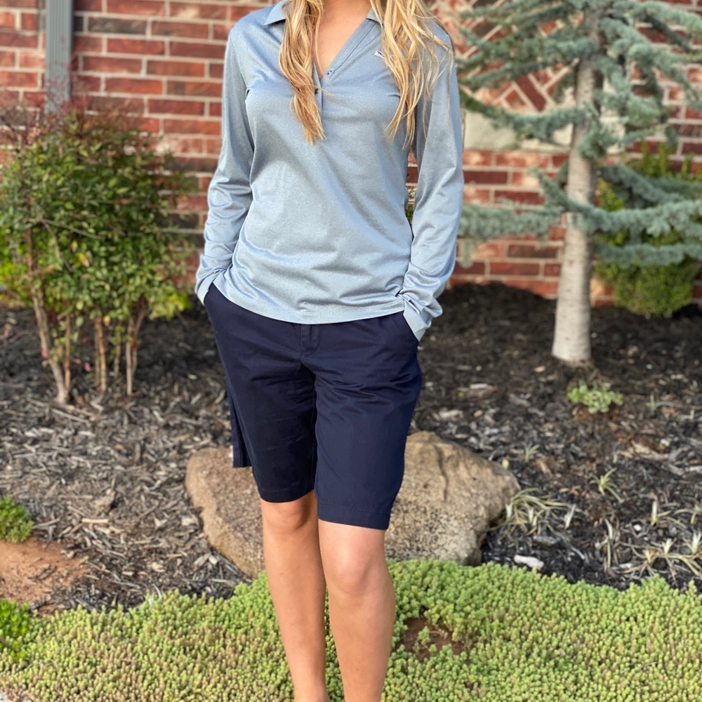 Navy Tommy Hilfiger Bermuda shorts
